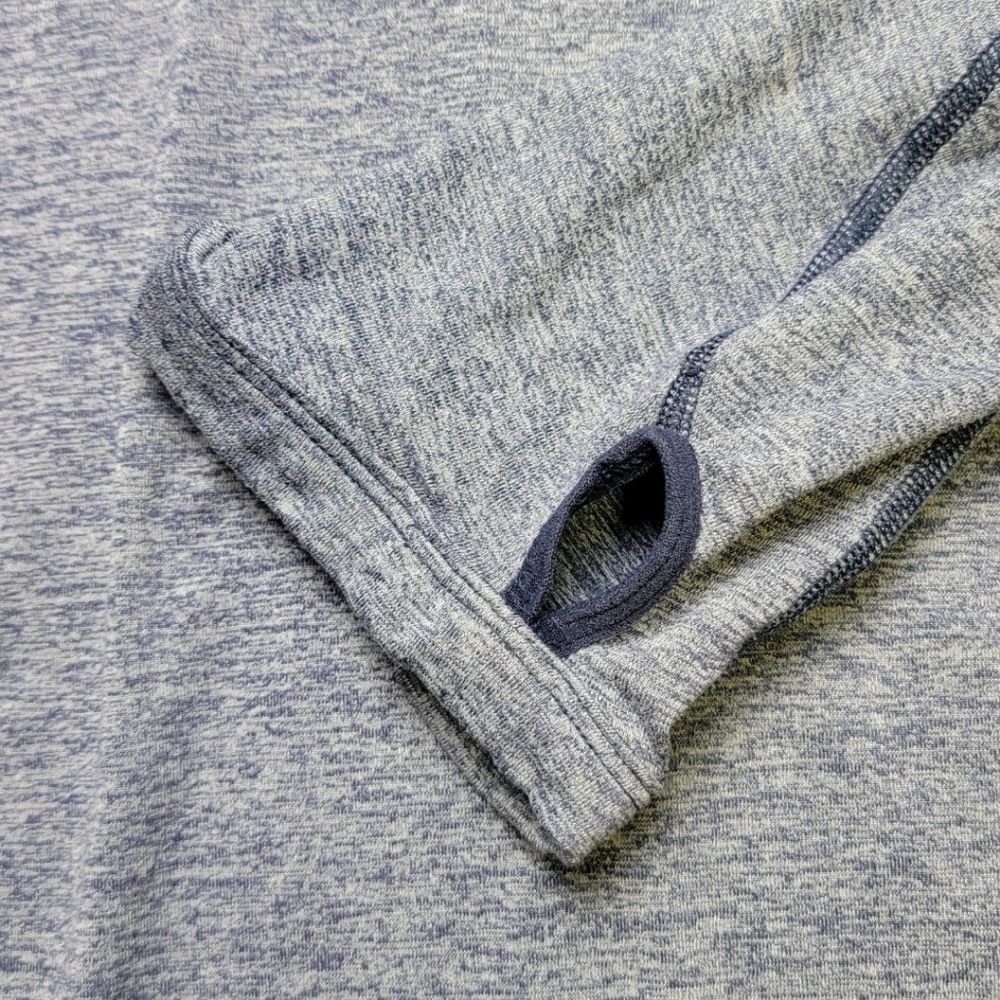Nike Penn State Heathered Blue Long Sleeve Quarter Zip Pullover XL - Picture 4 of 9